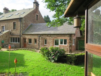 Rear garden of Holly Lodge